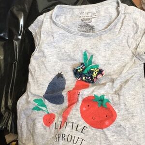 Little girls first impression tee 18 months